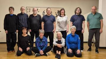 Teilnehmerinnen und Teilnehmer Workshop mit Meister Chen Yingjun in Olten Oktober 2025
