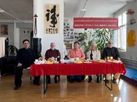 Technische Kommission CWTACH mit Grossmeister Chen Xiaowang Mai 2025