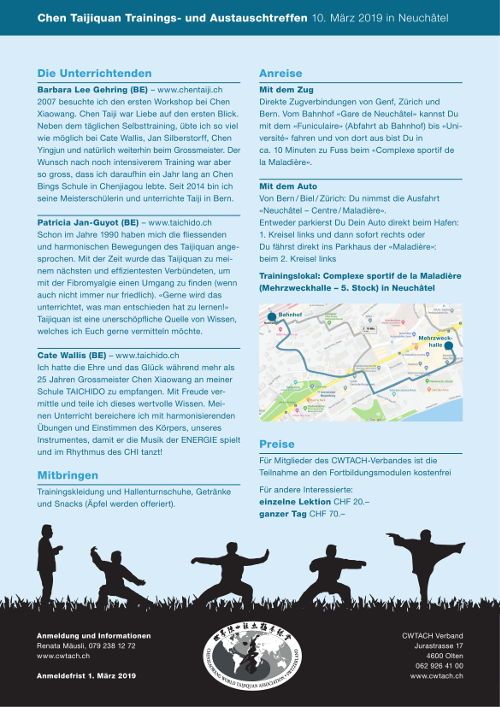 2 CWTACH Trainings und Austauschtreffen 2